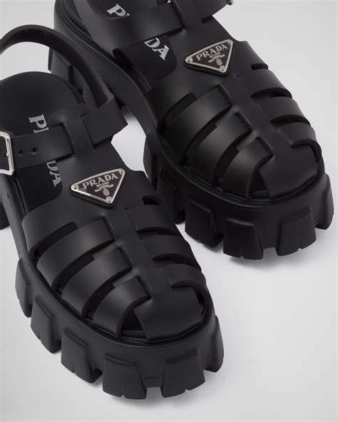 prada foam sandal|prada men's sandals.